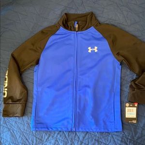NWT Under Armour ZIP up jacket boys size 5
